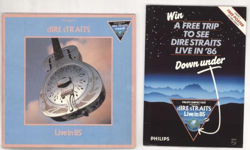 Dire Straits Live in 85 tour programme UK DIRTRLI723845