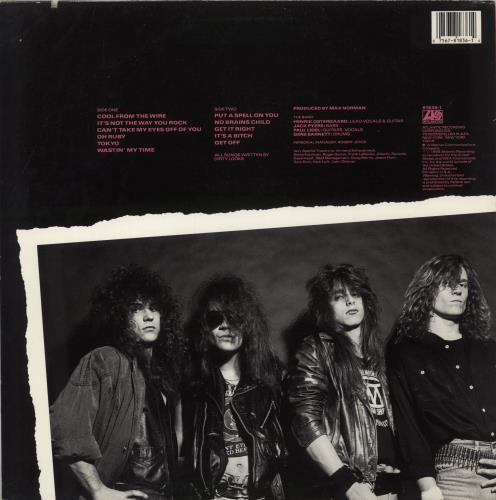 Dirty Looks Cool From The Wire vinyl LP album (LP record) US DI8LPCO881209