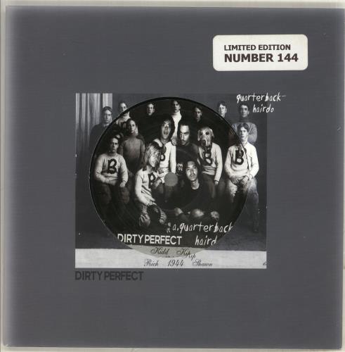 Dirty Perfect Quarterback Hairdo 7" vinyl single (7 inch record / 45) UK DFC07QU353115