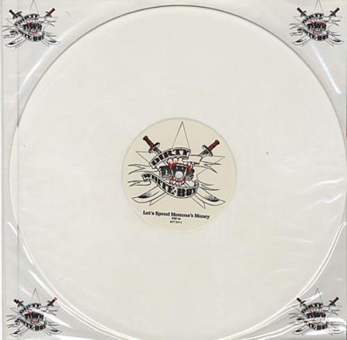 Dirty White Boy Let's Spend Momma's Money - White Vinyl 12" vinyl single (12 inch record / Maxi-single) UK DA612LE373692