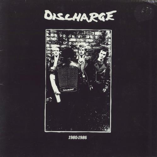Discharge 1980-1986 vinyl LP album (LP record) UK DCGLP831907