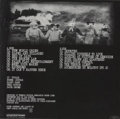 Discharge End Of Days - Silver Vinyl - Sealed vinyl LP album (LP record) UK DCGLPEN876770