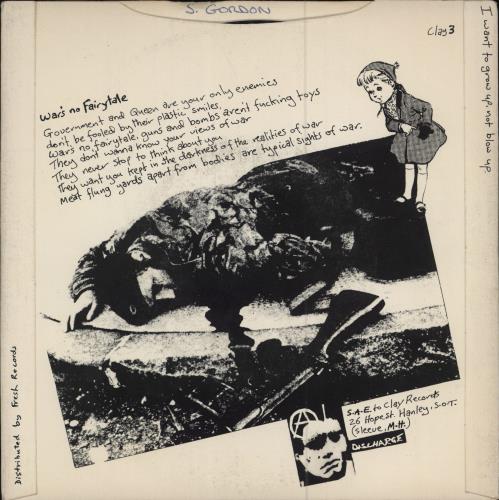 Discharge Fight Back - WOL 7" vinyl single (7 inch record / 45) UK DCG07FI780089