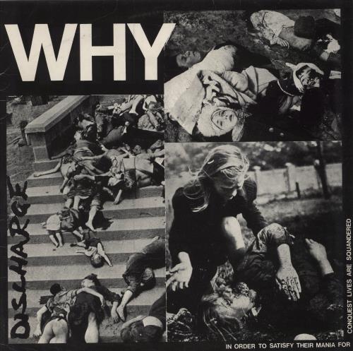 Discharge Why vinyl LP album (LP record) UK DCGLPWH242286