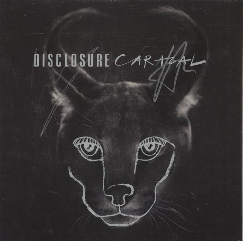 Disclosure Caracal - 1st - Autographed 2-LP vinyl record set (Double LP Album) UK F432LCA888396