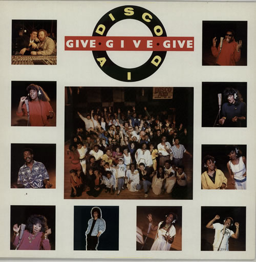 Disco Aid Give Give Give 12" vinyl single (12 inch record / Maxi-single) Dutch D-I12GI625155