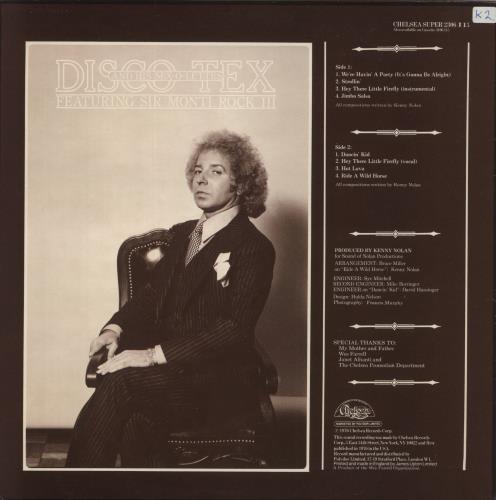 Disco Tex And The Sex-O-Lettes Manhattan Millionaire vinyl LP album (LP record) US DSXLPMA881889