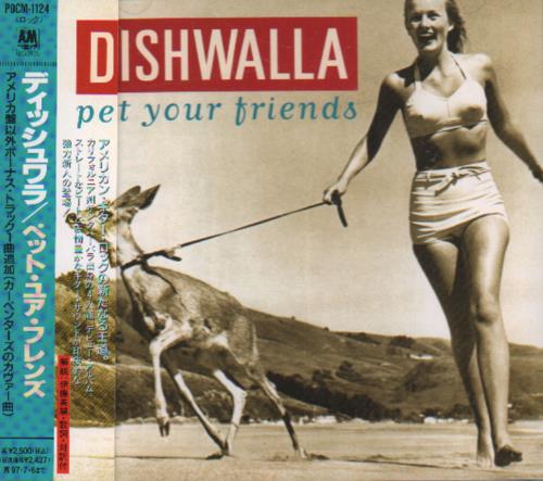 Dishwalla Pet Your Friends CD album (CDLP) Japanese DSWCDPE654028