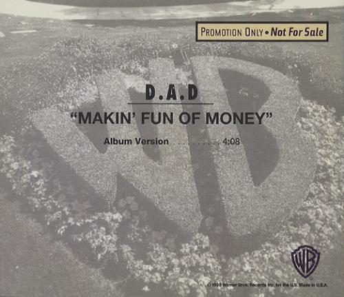 Disneyland After Dark Makin' Fun Of Money CD single (CD5 / 5") US DADC5MA412053