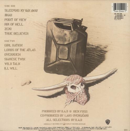 Disneyland After Dark No Fuel Left For The Pilgrims vinyl LP album (LP record) UK DADLPNO489548