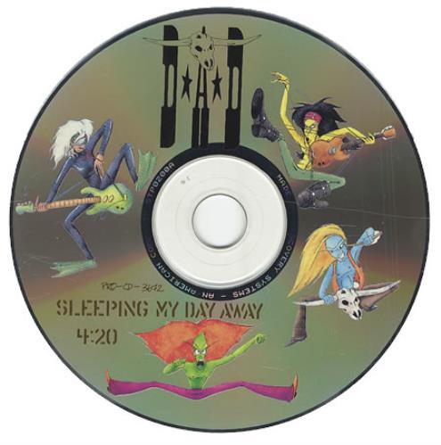 Disneyland After Dark Sleeping My Day Away CD single (CD5 / 5") US DADC5SL01011