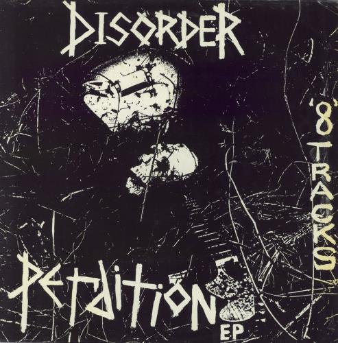 Disorder Perdition EP 12" vinyl single (12 inch record / Maxi-single) UK IKU12PE831909