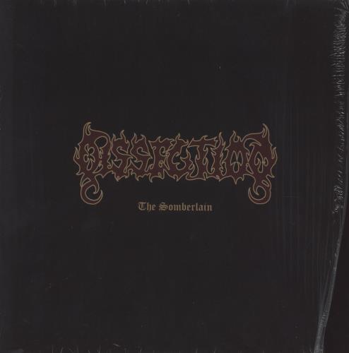 Dissection The Somberlain - Blue, Black & Grey Splatter Vinyl vinyl LP album (LP record) Swedish 8-VLPTH861960