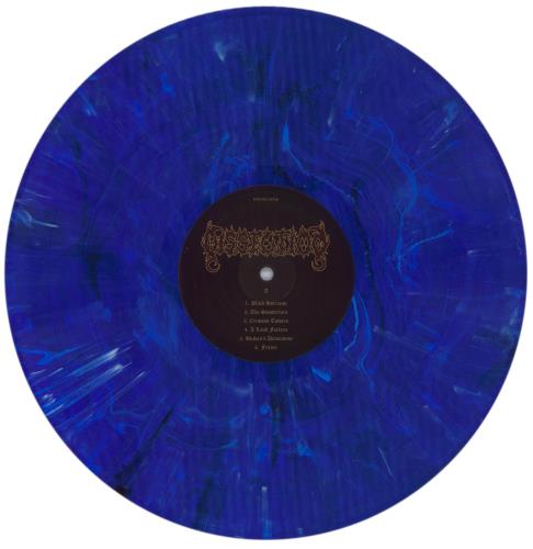 Dissection The Somberlain - Blue, Black & Grey Splatter Vinyl vinyl LP album (LP record) Swedish 8-VLPTH861960