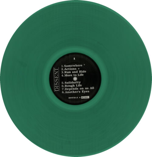 Dissent Epitome Of Democracy? - Green Vinyl vinyl LP album (LP record) German D3SLPEP590417