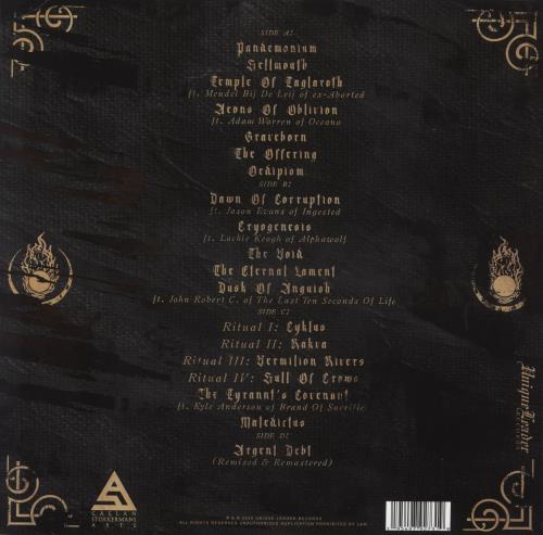 Distant Aeons Of Oblivion - Translucent Black Marble Vinyl 2-LP vinyl record set (Double LP Album) US 6K32LAE824954