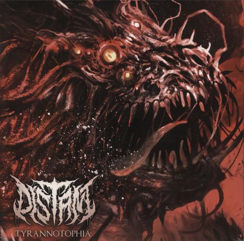 Distant Tyrannotophia - Red and Black Smoke Vinyl vinyl LP album (LP record) US 6K3LPTY824955