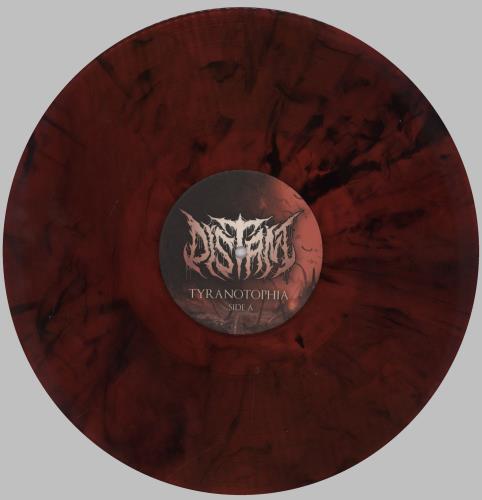 Distant Tyrannotophia - Red and Black Smoke Vinyl vinyl LP album (LP record) US 6K3LPTY824955