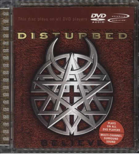 Disturbed Believe DVD-Audio disc German DURADBE747021