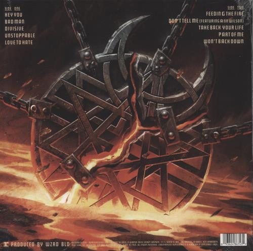 Disturbed Divisive - 140gm Blue vinyl - sealed vinyl LP album (LP record) German DURLPDI808883