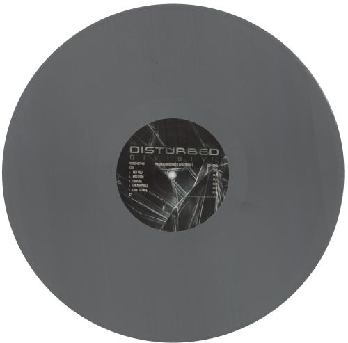 Disturbed Divisive - Silver Vinyl vinyl LP album (LP record) UK DURLPDI808905