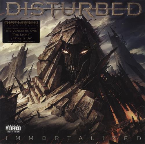 Disturbed Immortalized - Sealed 2-LP vinyl record set (Double LP Album) UK DUR2LIM838024