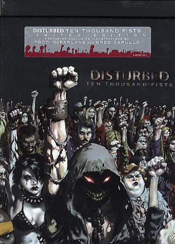 Disturbed Ten Thousand Fists - Book Pack CD album (CDLP) US DURCDTE465729