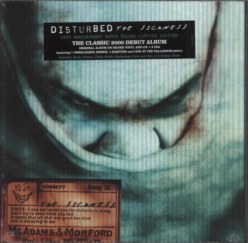 Disturbed The Sickness XXV - Sealed Vinyl Box Set UK DURVXTH861882
