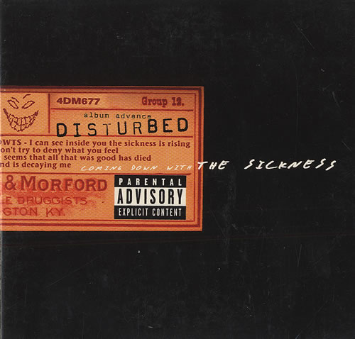 Disturbed The Sickness CD album (CDLP) US DURCDTH485833