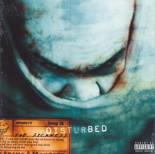 Disturbed The Sickness vinyl LP album (LP record) US DURLPTH823764