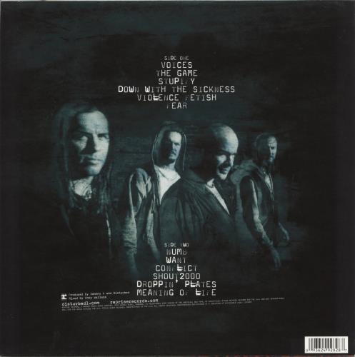 Disturbed The Sickness vinyl LP album (LP record) UK DURLPTH864271