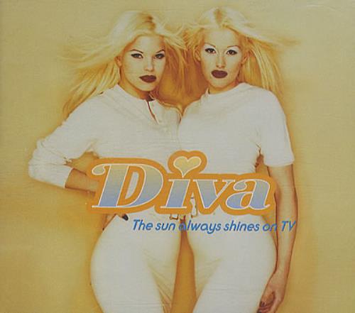 Diva The Sun Always Shines On Tv CD single (CD5 / 5") German D-VC5TH51048