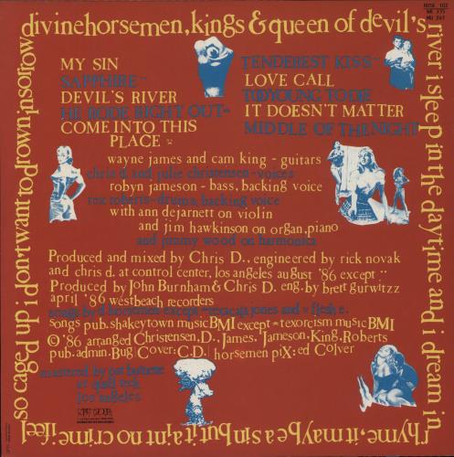 Divine Horsemen Devil's River vinyl LP album (LP record) French 1DHLPDE892843
