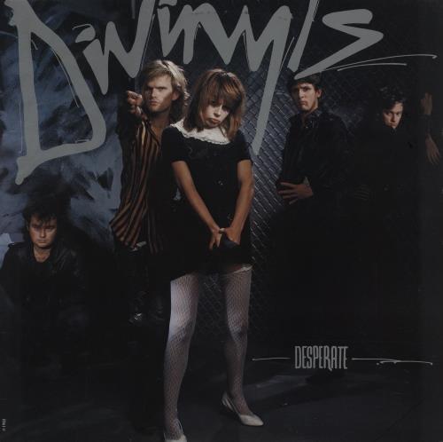 Divinyls Desperate - gold stamp vinyl LP album (LP record) UK DIVLPDE756328