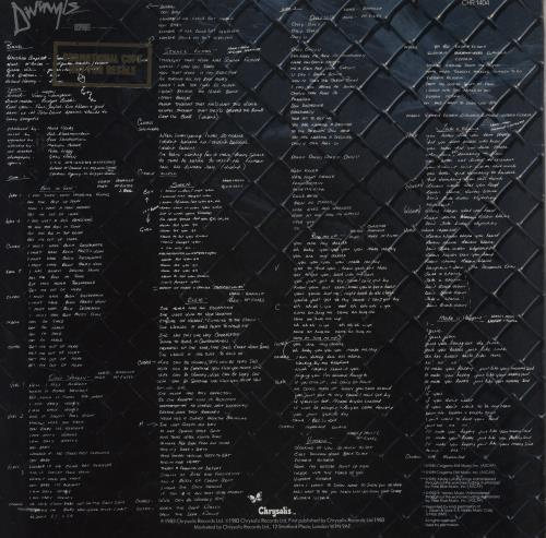 Divinyls Desperate - gold stamp vinyl LP album (LP record) UK DIVLPDE756328