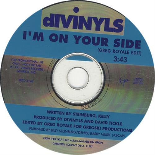 Divinyls I'm On Your Side CD single (CD5 / 5") US DIVC5IM268826