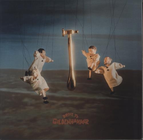 Divorce Drive To Goldenhammer - Clear With Golden Splatter Vinyl vinyl LP album (LP record) UK 9J4LPDR870518