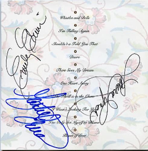 Dixie Chicks Shouldn't A Told You That - AUTOGRAPHED CD album (CDLP) US XIECDSH299187