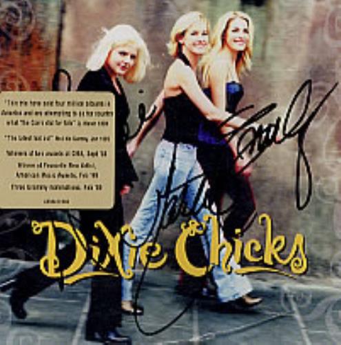Dixie Chicks Wide Open Spaces - autographed CD album (CDLP) UK XIECDWI230480
