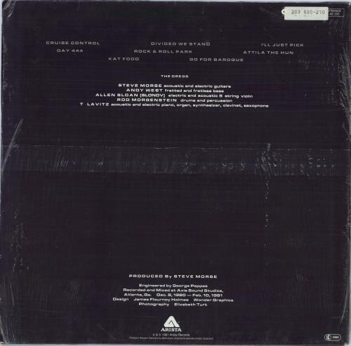 Dixie Dregs Unsung Heroes vinyl LP album (LP record) German DA1LPUN772757