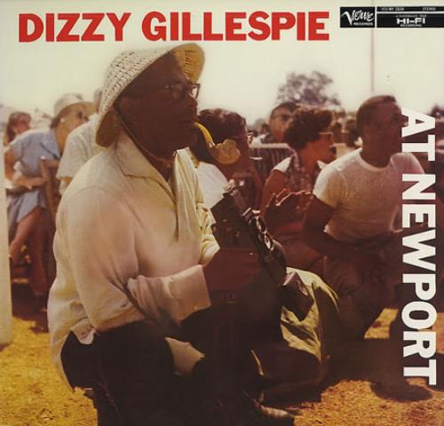 Dizzy Gillespie At Newport vinyl LP album (LP record) Japanese DB5LPAT353969