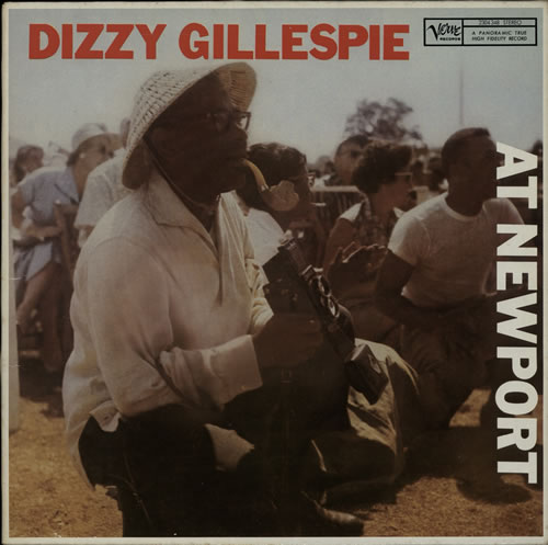 Dizzy Gillespie At Newport vinyl LP album (LP record) German DB5LPAT567447