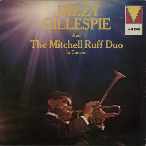Dizzy Gillespie Dizzy Gillespie And The Mitchell Ruff Duo vinyl LP album (LP record) UK DB5LPDI603876