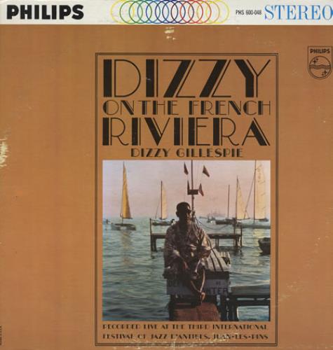 Dizzy Gillespie Dizzy On The French Riviera vinyl LP album (LP record) US DB5LPDI364066