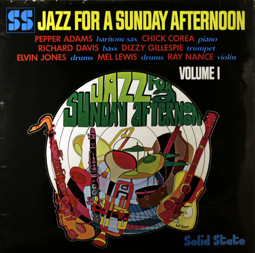 Dizzy Gillespie Jazz For A Sunday Afternoon Vol. 1 vinyl LP album (LP record) UK DB5LPJA551503