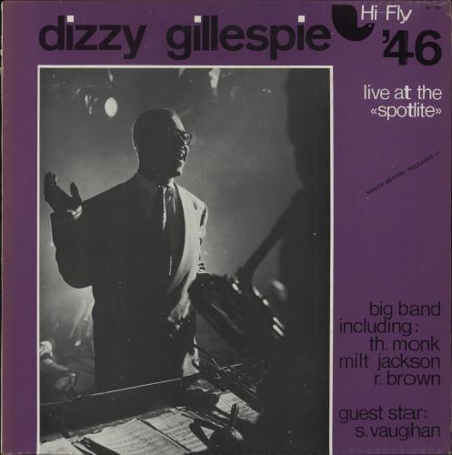 Dizzy Gillespie Live At The Spotlite vinyl LP album (LP record) French DB5LPLI578182