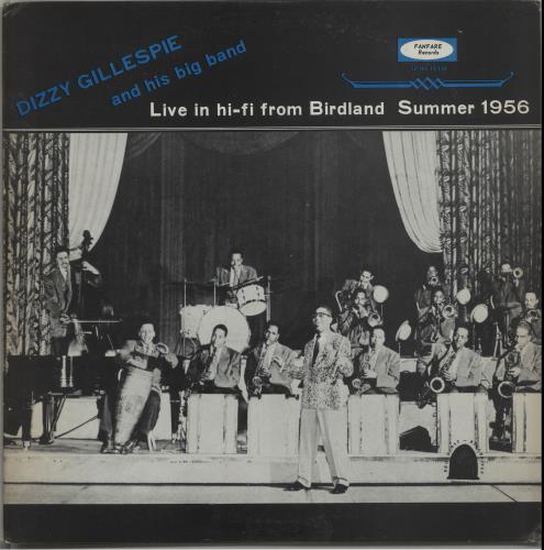 Dizzy Gillespie Live In Hi-Fi From Birdland Summer 1956 vinyl LP album (LP record) US DB5LPLI651809