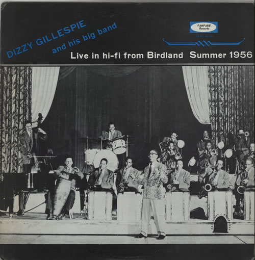 Dizzy Gillespie Live In Hi-Fi From Birdland, Summer 1956 vinyl LP album (LP record) US DB5LPLI582932