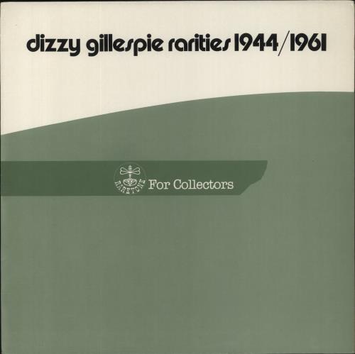 Dizzy Gillespie Rarities 1944/1961 vinyl LP album (LP record) Italian DB5LPRA835761
