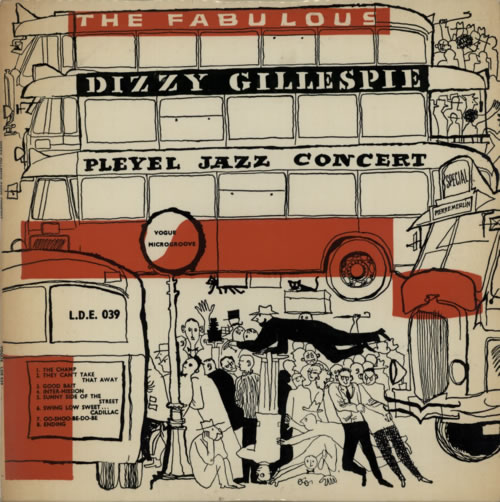 Dizzy Gillespie Salle Pleyel, Paris Concert 10" vinyl single (10 inch record) UK DB510SA595573